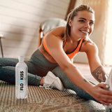 FLOWKISS Koffeinhaltiges Wasser - 12er-Set, koffeinhaltig, mit Kohlensäure und natürlichem Zitronenaroma, kalorienfrei, zuckerfrei.