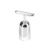 VITALmaxx Massagegerät Augen silber/weiß mit Mikrostromvibration und Wärme für entspannende Gesichtsmassagen kabellos per USB.