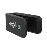 MAXXMEE Fahrrad-Wandhalterung Universal schwarz/weiß, kompakte Halterung für sichere Befestigung von Fahrradreifen 23-57 mm Breite, 2er-Set.