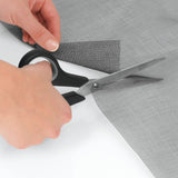 Hoberg Tür-Insektenschutz 60 x 195 cm zeigt zuschneidbares, anthrazitfarbenes Insektenschutzgewebe für Wohnwagentüren.