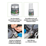 GOMAGO Mardervergrämung Auto mit Duftstoff gegen Marder, sofort anwendbar, 6 Monate wirksam, einfache Befestigung im Motorraum.