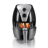 GOURMETmaxx Grillrost Edelstahl für die Heißluft-Fritteuse 2,6 l zum Braten und Rösten von Fleisch, Fisch und Gemüse.