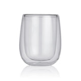 GOURMETmaxx Latte Macchiato Thermogläser - 6er-Set aus doppelwandigem Borosilikatglas, wärmeisolierend und robust, 350 ml Fassungsvermögen.