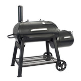 LANDMANN Smoker Vinson 400 - schwarz, 18 Zoll Smoker mit 4-in-1 Funktion, emaillierte Grillroste und robuste Bauweise.
