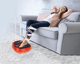 MAXXMEE Vibrationsgerät Training & Massage mit rotierenden Massagerollen und Fernbedienung für entspannte Fußreflexzonenmassage im Sitzen.