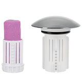 Abfluss-Fee Waschbecken 4x Duftstein Lavendel Nachfüllset mit Duft- und Reinigungsstein gegen Gerüche und Verstopfungen.