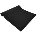 DoYourYoga Yogamatte Kirana - 183 x 61 x 0,4 cm, Schwarz, weiche, rutschfeste Trainingsmatte für Yoga und Pilates.