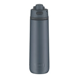 THERMOS Guardian Line Isolier-Trinkflasche 700 ml lake blue, doppelwandiger Edelstahl, auslaufsicher, mit Push Button Lid und Tragegriff.