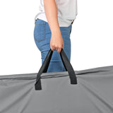 Hoberg Polster-Aufbewahrungstasche - 130 x 50 x 32 cm mit robustem, wasserfestem Material und praktischen Tragegriffen für Gartenpolster.