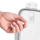 MAXXMEE Glas-Frischhaltedosen Klick-it mit Mikrowellen-Ventil - 6-teilig Set in grau, mit 4-fach-Klickverschluss und Dichtungsring.