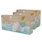 Zwei Kartons Yuccona Wasserfilter-Startersets mit deutscher und umweltfreundlicher Aufschrift auf der Verpackung.