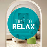 LUMALAND Sitzsack Pouf (50 L) in Grün als moderner Sitzhocker und Fußschemel für in- und outdoor mit pflegeleichtem Material.