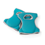 GARVIDA Knieschoner Memory Schaum mit Klettverschluss - 2er-Set, blau, weich, wasserabweisend, ideal für Garten- und Hausarbeiten.