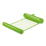 Borussia Mönchengladbach Wasserhängematte mit Tragefunktion 119 cm grün, aufblasbare Nacken- und Kniestütze, Netzmaterial, offizielle BMG Ware.