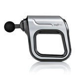 MAXXMEE Intensiv-Massagegerät schwarz/silber mit 3 Geschwindigkeitsstufen und ergonomischem Design für effektive Muskelentspannung.