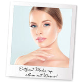 waschies Abschmink- & Waschpads 3er-Set Sommer Edition hellgrün/weiß sanfte Make-up-Entfernung nur mit Wasser, wiederverwendbar, weich und saugfähig