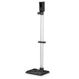 MAXXMEE Standhalterung für die Clever Clean Serie schwarz, stabile Aufstellung ohne Bohren, kompatibel mit Netzteil und Ladestation.