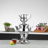 BEEM ODESSA+ Samowar - 3 L, elektrischer Edelstahl-Samowar mit Dispenser und Thermostat für Tee und Wassererhitzung.