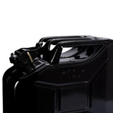 Oxid7® Metall Benzinkanister 10 Liter - Schwarz mit UN-Zulassung, Pulverbeschichtung und ideal für Benzin- oder Dieseltransport.