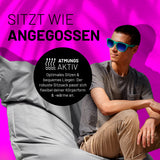 LUMALAND Sitzsack Classic XXL (380 L) in Silbergrau, atmungsaktiv und formanpassend für drinnen und draußen.