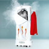 MAXXMEE Dampfbügeln Trockner Wäscheständer Schnelltrocknung Hemden NEU 3-in-1 mit Dampffunktion und flexiblen Rollen.