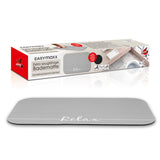 EASYmaxx Badematte Relax 40x60 cm hellgrau, extra saugfähig, schnell trocknend, mit Antirutsch-Unterseite und weichem Material.