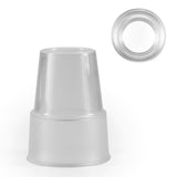 MAXXMEE Porenreiniger Professional Aufsatz transparent, Teil der 6 Aufsätze für jede Hautpartie zur Hautreinigung und Porenpflege.