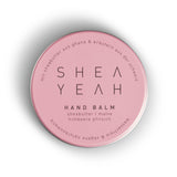 SHEA YEAH Hand Balm Himbeere Pfirsich 40 g – vegane, wasserfreie Naturkosmetik mit Sheabutter und pflegenden Kräutern.