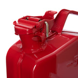 Oxid7® Metall Benzinkanister 5l - Rot mit UN-Zulassung, Pulverbeschichtung und Korrosionsschutz für Benzin und Diesel.