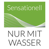 waschies Baby- & Kinder-Waschpads 12er-Set grün/weiß – sanfte Reinigung nur mit Wasser, weich, saugfähig und wiederverwendbar bis 95°C.