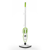 CLEANmaxx Dampfbesen - 5in1 in limegreen/weiß, vielseitiger Dampfreiniger für Böden, Teppiche, Fenster und Textilien.