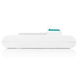 MAXXMEE Ersatz-Akku für Akku-Zyklon-Staubsauger mit Schmutzgraderkennung, weiß/grün, bis zu 60 Minuten Laufzeit.