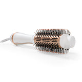 VITALmaxx Heißluft-Stylingbürste mit ovalem Bürstenkopf, 3 Temperaturstufen und 360°-Drehgelenk für Volumen und Locken.