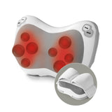 nah-vital Shiatsu-Massagekissen mit abnehmbarem Fuß-Bezug, 4 rotierende Massagebälle, Wärmefunktion, 3 Geschwindigkeitsstufen