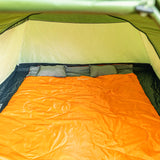 Where Tomorrow Doppelschlafsack mit Tragetasche, 2-Personen, orange, komfortabel für Camping und Outdoor bei jedem Wetter.
