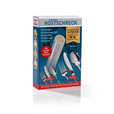 Rokitta's Rostschreck Aluminium 2er-Set verhindert Rostflecken auf Besteck, Töpfen und Pfannen, ideal für Spülmaschine und Küchenschrank.