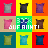 LUMALAND XXL Microvelours Sitzsack 380L, 140x180 cm, lila, wasserfest, Indoor, bequeme Alternative zu Sofa und Sessel.