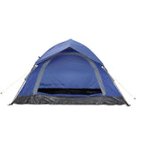 Where Tomorrow - Pop up Wurfzelt für 3 Personen - blauer, wetterfester 10 Sek. Quick-up Aufbau mit geräumigen Eingängen und Innentasche.