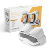 nah-vital Shiatsu-Massagekissen mit abnehmbarem Fuß-Bezug für Rücken, Nacken und Fußmassage mit Wärmefunktion und 3 Geschwindigkeiten