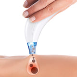 VITALmaxx Porenreiniger 5-tlg. mit Aufsatz für Mikrodermabrasion zur porentiefen Reinigung und Entfernung abgestorbener Hautpartikel.