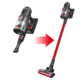 MAXXMEE Akku-Zyklon-Staubsauger PLUS kabellos mit Saugkraftregulierung und Anti-Hair-Wrap-Technologie, Hand- und Bodenstaubsauger.