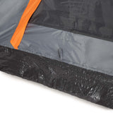 Where Tomorrow - Pop up Wurfzelt für 3 Personen in Grau mit wasserfestem Boden und schneller 10 Sek. Quick-up-Aufbau.