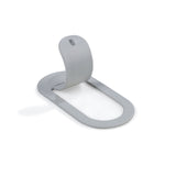 flapgrip Handyhalterung - Smartphone-Halterung - grau, dünn, leicht, einfache Bedienung, für Selbsties, Auto und Video anschauen geeignet.