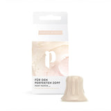 PONY PUFFIN Vanilla - Cremefarben, Styling Tool für voluminösen, fülligen Pferdeschwanz, ideal für blondes Haar, starker Halt.