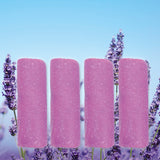 Abfluss-Fee Waschbecken 4x Duftstein Lavendel mit Lavendelduft gegen Gerüche und Verstopfungen, einfaches Nachfüllen im Set.