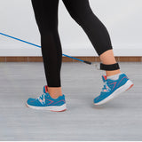 MAXXMEE Trainings-Set Fitness-Bänder 11-tlg. mit Knöchelbändern, ideal für Bein- und Krafttraining zuhause oder unterwegs.