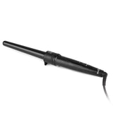 MAXXMEE Hair Curler Profi mit 5 Aufsätzen und Hitze-Handschuh, schwarzer Lockenstab für vielseitige Lockenstyles.