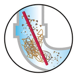 MAXXMEE Abflussreiniger-Stick Winter-Edition reinigt Fett- und Seifenreste im Abfluss effektiv und mit Apfel-Zimt-Duft.