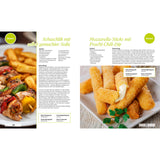 Kochwerk Buch für die Heißluft-Fritteuse mit Rezepten und Tipps für die Modelle 00717, 00727, 00730, 00737.