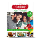 Rezeptbuch - Band 7 - Vegetarisch mit 15 vegetarischen Leibgerichten und bildlicher Schritt-für-Schritt Anleitung für Erwachsene.